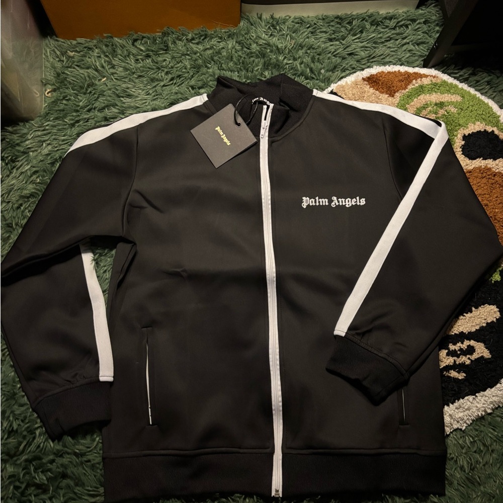 Palm Angels Black Track Suit Set